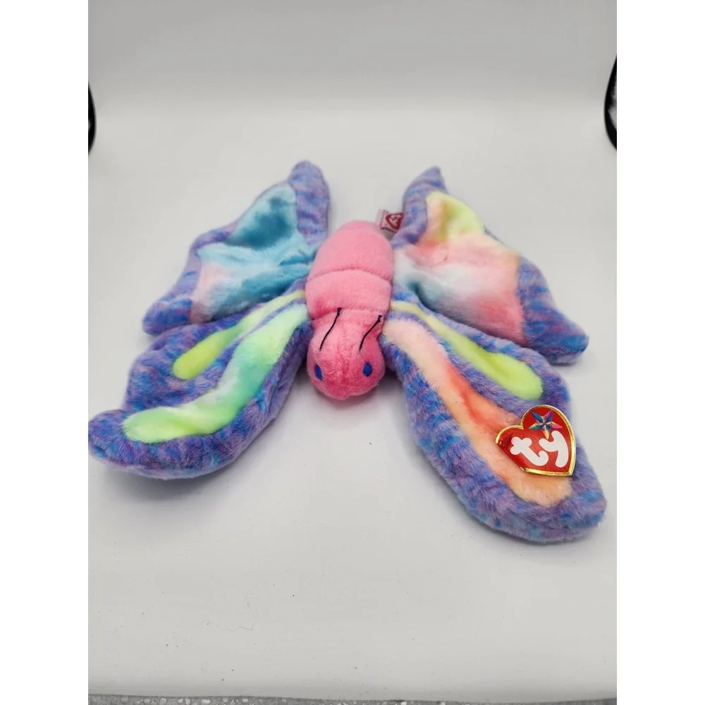 Ty Beanie Buddies‎ Flitter the Butterfly Plush Toy 2000 New with Tags